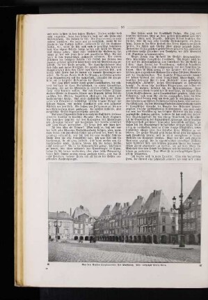 Aus dem Großen Hauptquartier: Der Marktplatz.