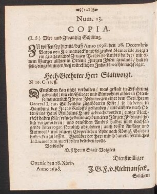 Num. 13. Copia