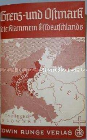 Nationalsozialistische Propagandaschrift, Nr. 11 aus der Reihe "Grenzkampf-Schriften"