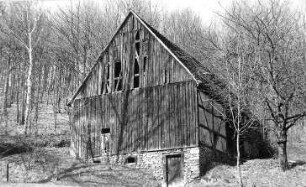 Nossen-Kottewitz. Kottewitzer Mühle, Scheune