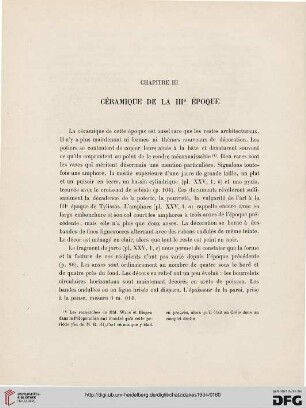 Chapitre III: Céramique de la IIIe époque