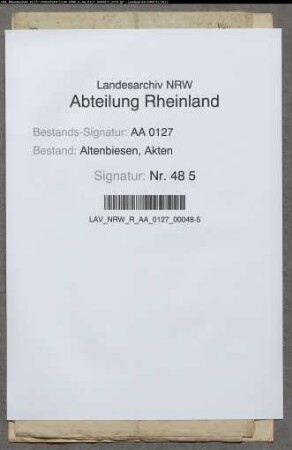 Gesammelte Pachtbriefe über die Güter und Ländereien der Kommende Jungenbiesen (Teil 5)