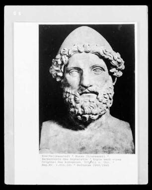 Hermenbüste des Hephaistos