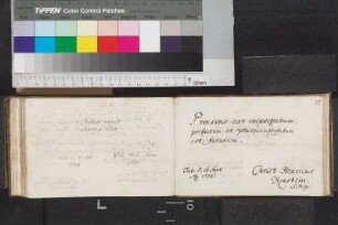 Koestlin, Christoph Heinrich; Blatt 75