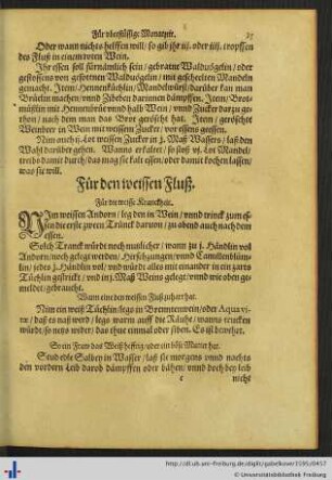 Für den weissen Fluß.