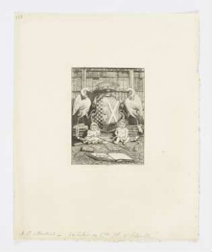 Ex Libris Henry-Amédée Lelorgne Ideville