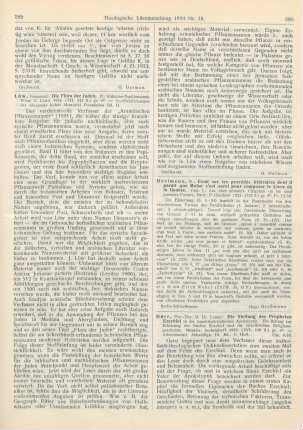 389-390 [Rezension] Löw, Immanuel, Die Flora der Juden. II. Bd