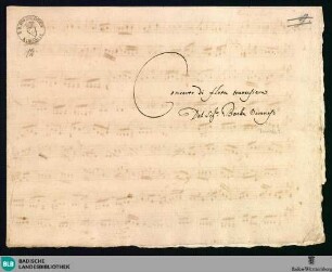 Concertos - Mus. Hs. 12 : fl, orch; A; GroF 700