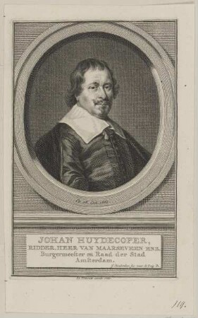 Bildnis des Johan Huydecoper van Maarseveen