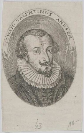 Bildnis des Johann Valentinus Andreae