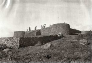 Bau der Station Marangu 1897
