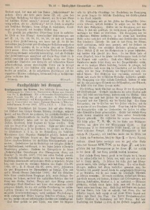 883-887 Kunstgeschichte des Kreuzes