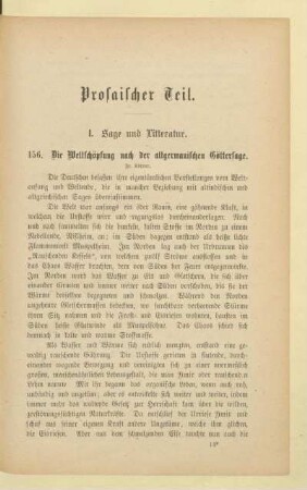 Prosaischer Teil