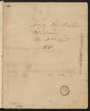1r-14r, Landordnung Herzog Ulrichs, 10. April 1515