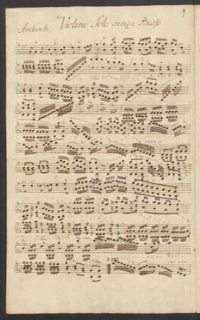 Instrumentalstücke; vl; G-Dur/C-Dur