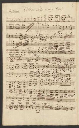 Instrumentalstücke; vl; G-Dur/C-Dur