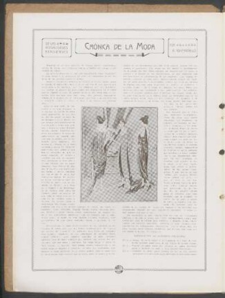 Crónica de la moda : De las actualidades parisienses