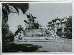 German Monument im Parque Forestal, Santiago, Chile