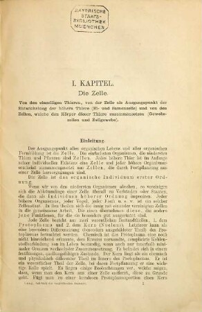Lehrbuch der vergleichen den Anatomie der wirbellosen Thiere : Mit 854 Abbildungen