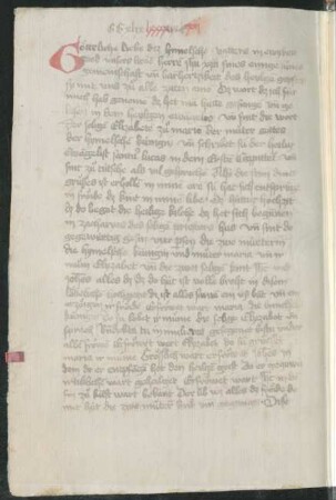 Predigt auf Mariae Heimsuchung über Lc 1,44