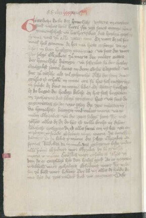 Predigt auf Mariae Heimsuchung über Lc 1,44