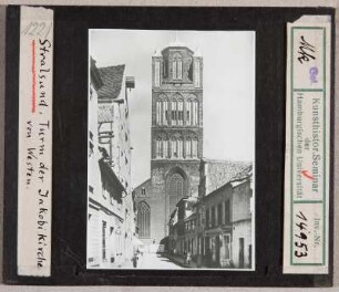 Stralsund: Turm der Jakobikirche