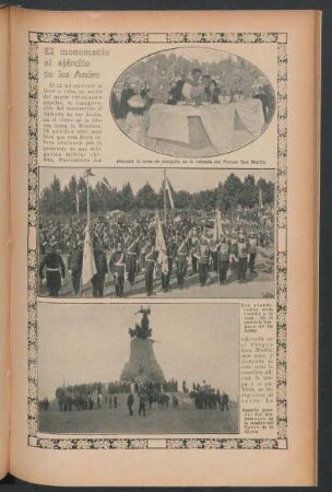 El monumento al ejército de los Andes