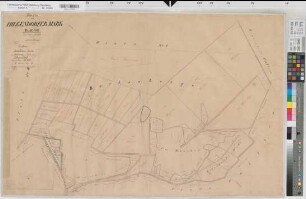 Haltern (Haltern), Teilung der Hilgendorfer Mark, Bl.2 Brouillonkarte
