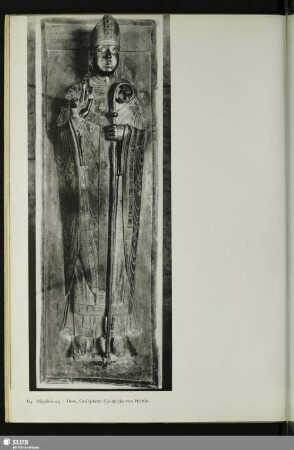 Magdeburg. Dom, Grabplatte Friedrichs von Wettin