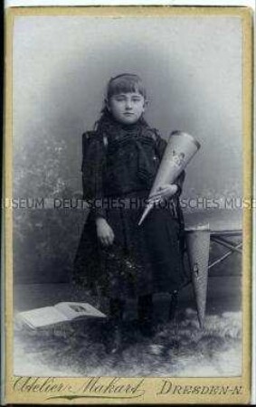 Erinnerungsfoto zur Einschulung, Carte de Visite