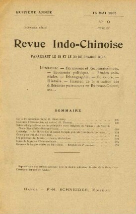 15 Mai 1905. No 9