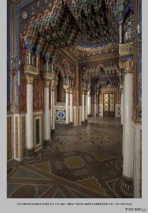Castello di Sammezzano, Villa di Sammezzano, Sala delle Stalattiti, Stalaktitensaal, Reggello