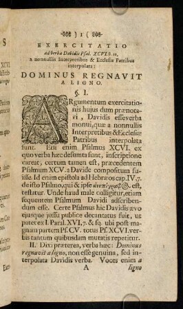 1-56, Dominus Regnavit A Ligno