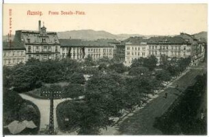 Aussig. Franz-Josefs-Platz