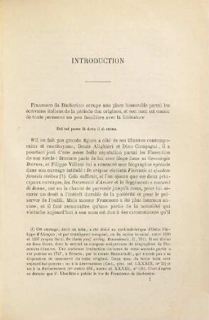 Francesco da Barberino et la littérature provençale en Italie au moyen âge