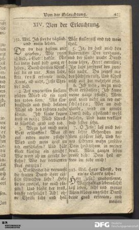 XIV. Von der Erleuchtung.