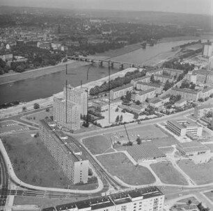 Pirnaische Vorstadt in Dresden : Blickrichtung Nordosten