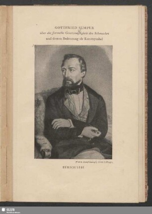 Über die formelle Gesetzmäßigkeit des Schmuckes und dessen Bedeutung als Kunstsymbol