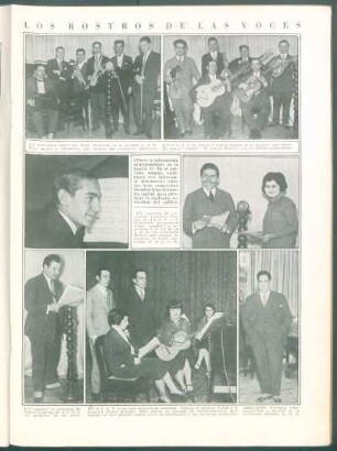 Los rostros de las voces