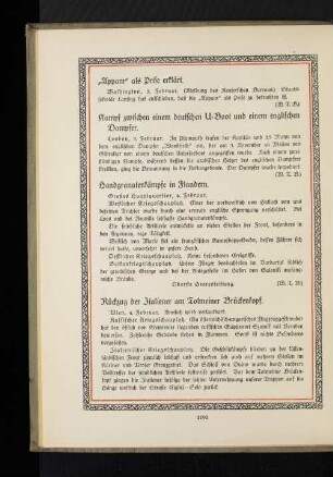"Appam" als Prise erklärt.