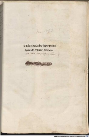 Lectura super Codice : Lib. 1-4. 6-7