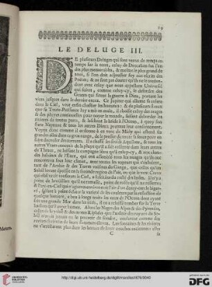 III: Le Deluge