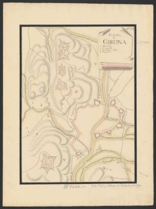 Pianta di Girona