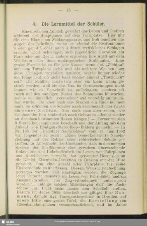 4. Die Lernmittel der Schüler