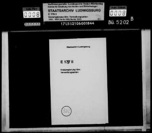 Gemeinderechtsverhältnisse in Oberstotzingen, Öllingen, Rammingen, Reutti, Setzingen, Söflingen, Urspring, Weidenstetten und Westerstetten