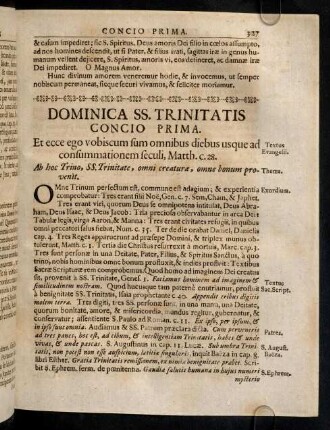327-337, Dominica SS. Trinitatis