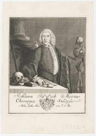 Bildnis des Johann Jacob Mevius