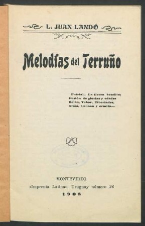 [Poesía]