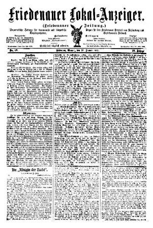 Nr. 18, 22.01.1912
