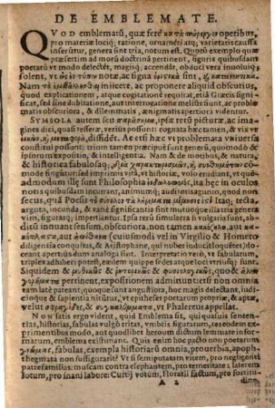 Emblemata, Et Aliqvot Nvmmi Antiqvi Operis, Ioan. Sambvci Tirnaviensis Pannonii
